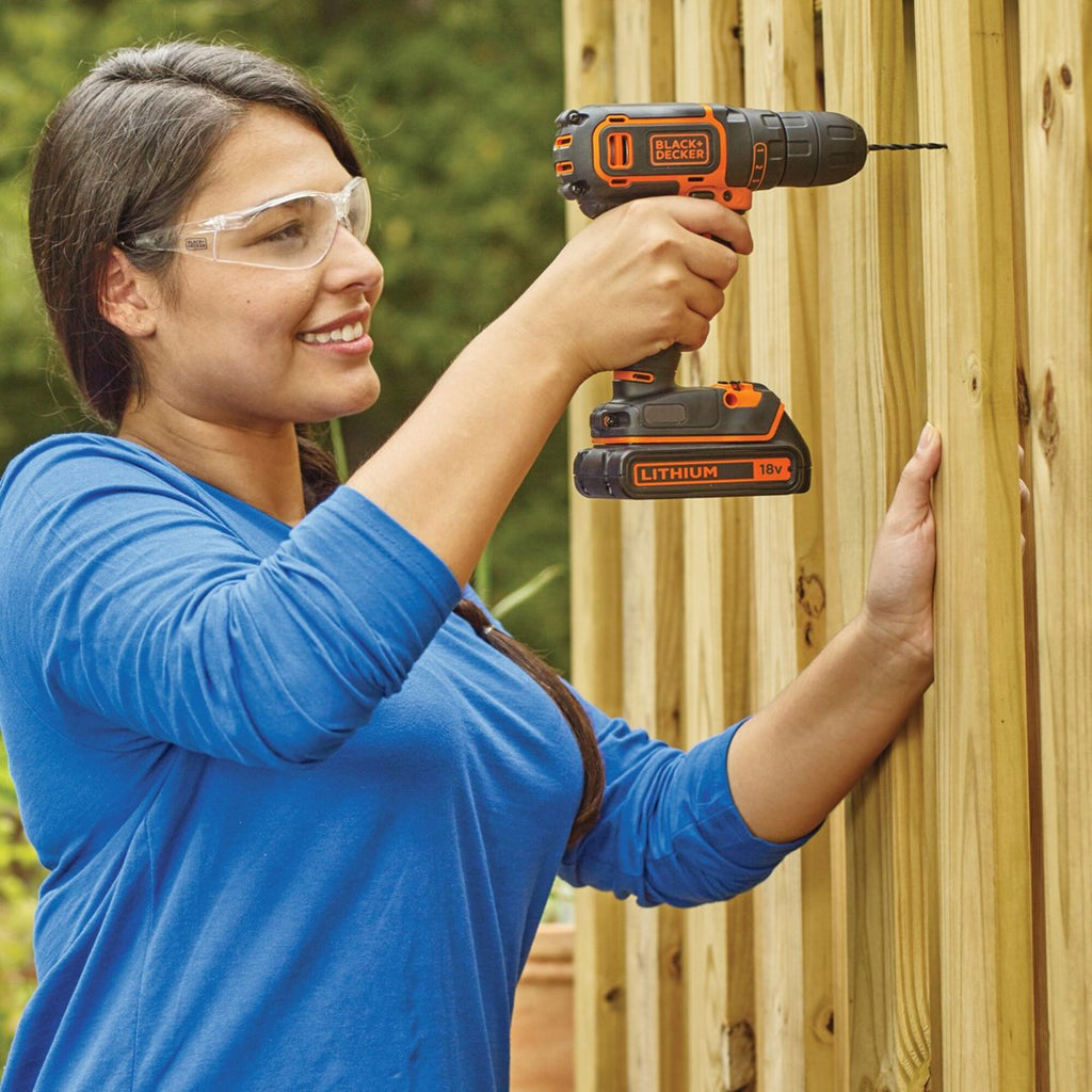 Black & Decker BDCDC18K-QW bor Sort  O