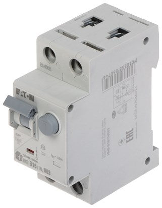 EATON RCBO 16A 30mA AC 1P+N 6kA 195121