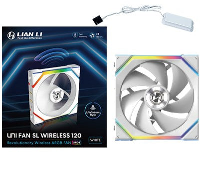 Lian Li UNI FAN SL Wireless 120 Computer case 12 cm White 1 pc(s)