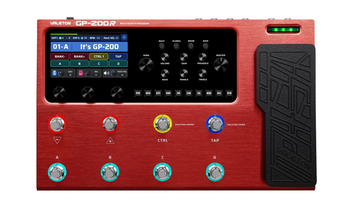 VALETON GP-200R Multi-Effect Guitar Processor