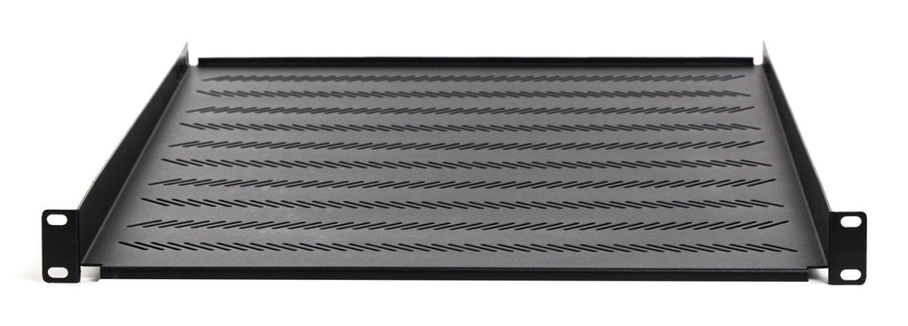 DIGITUS Rack Shelf 1U 25 kg Black 575 mm x 60 mm x 495 mm TN-19-550-1U-BK