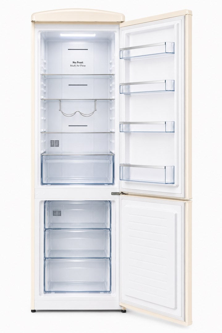 Ravanson Freestanding Refrigerator 225 L Cream LKK-315RC