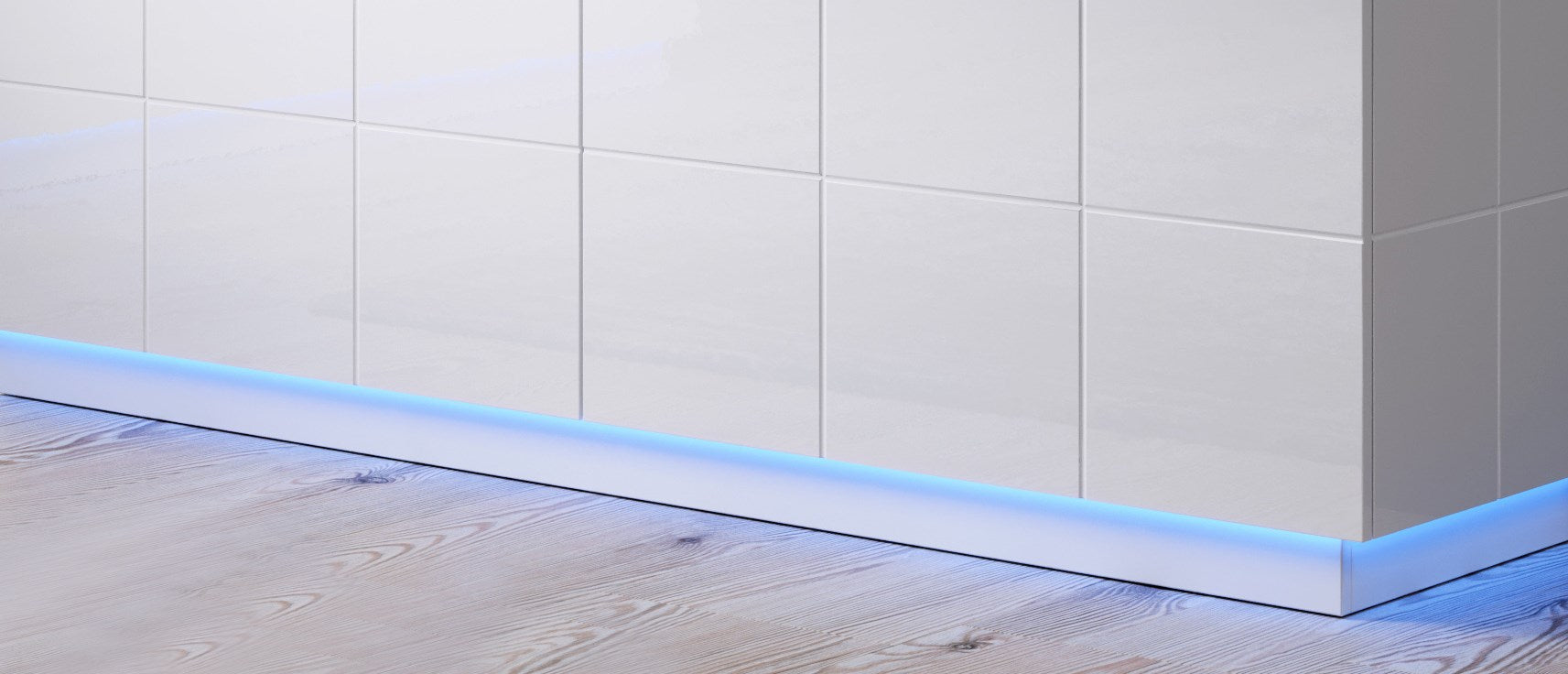 Cama REJA 2D Blue Lighting - Surface Mounted, AC Powered