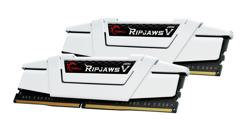 G.SKILL RIPJAWSV DDR4 2X8GB 3200MHZ CL16 REV2 WHITE