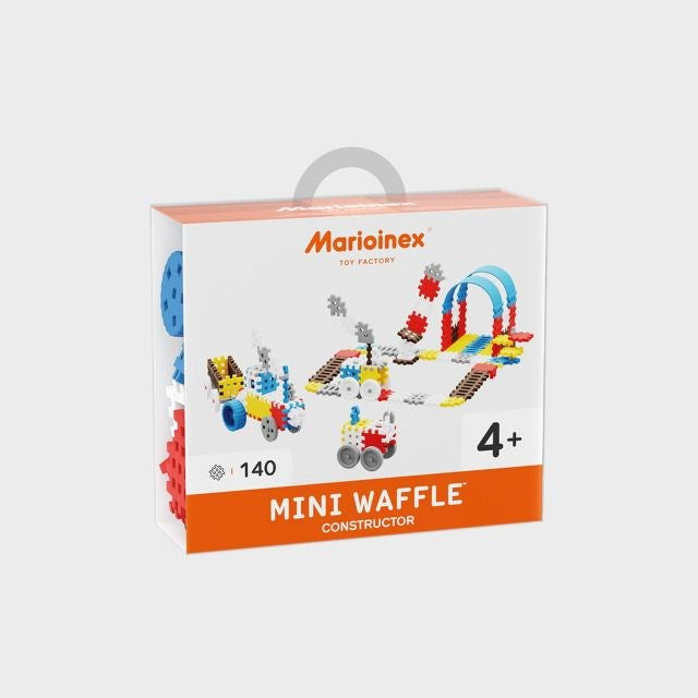 Marioinex Mini Waffle Building Blocks Set 140 Pieces 902820