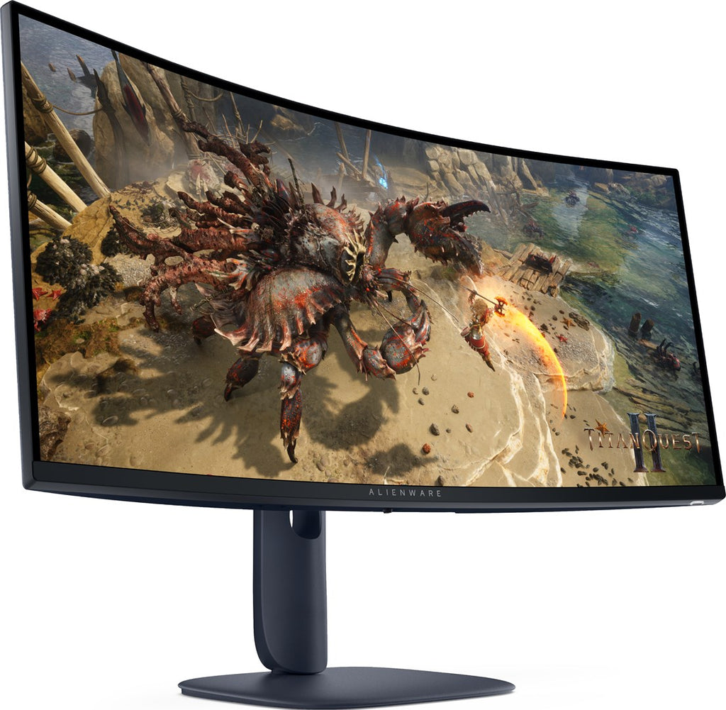 Alienware AW3425DWM Gaming Monitor 34" WQHD 165Hz Curved Black Blue