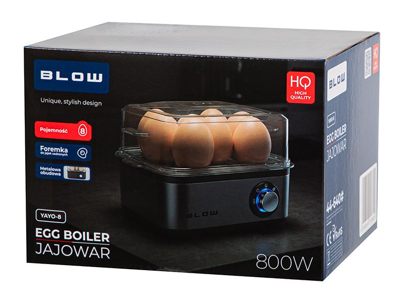 Egg cooker for 8 eggs BLOW EB-02 800W