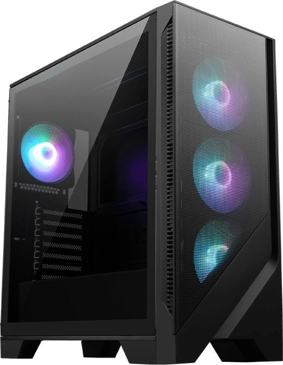 MSI MAG FORGE 321R AIRFLOW Case - Micro-ATX - Black