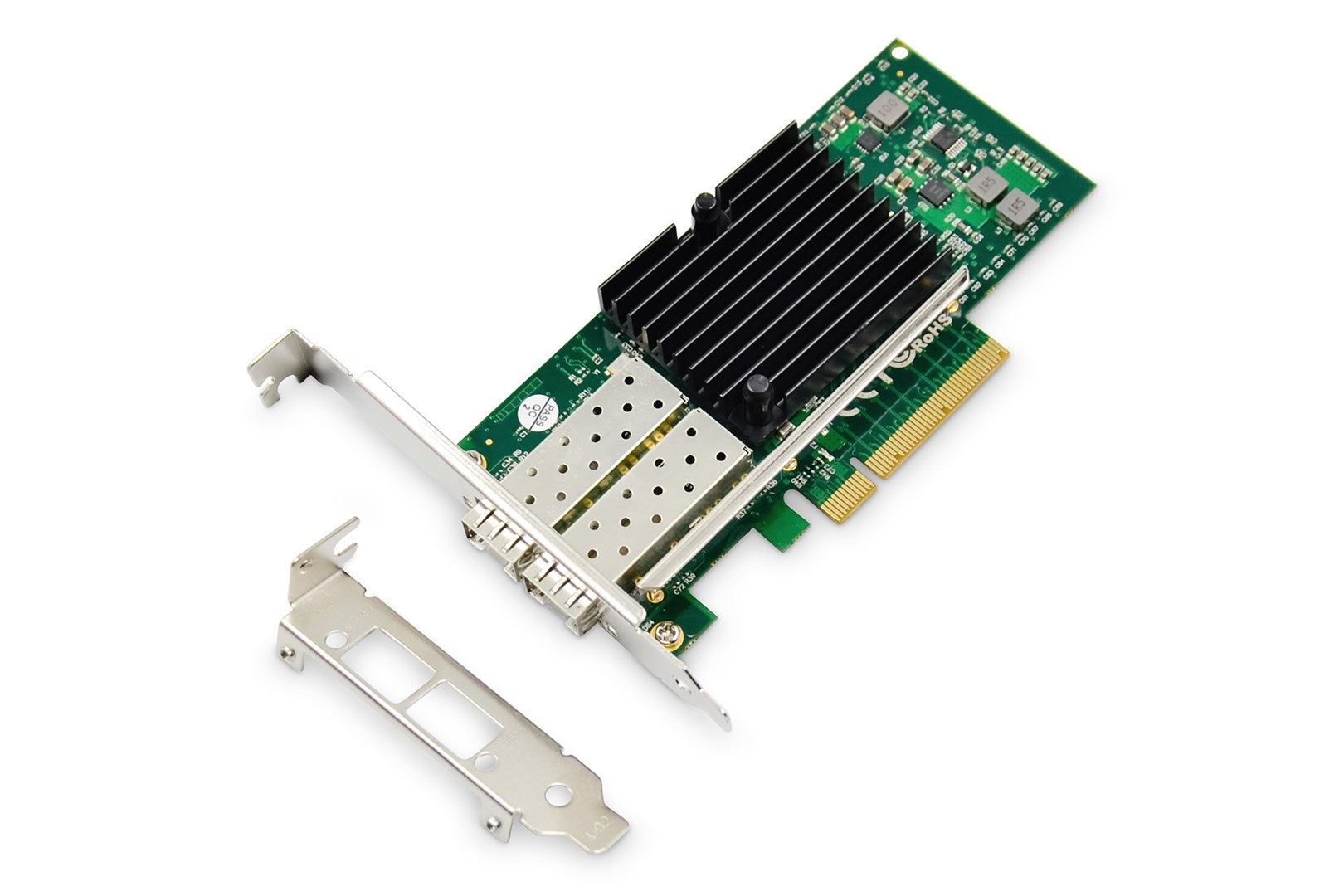 SFP 2 Port 10G PC/Expresskarte Intel JL82599ES Chipset Optical und Copper - PCI (DN-10162)
