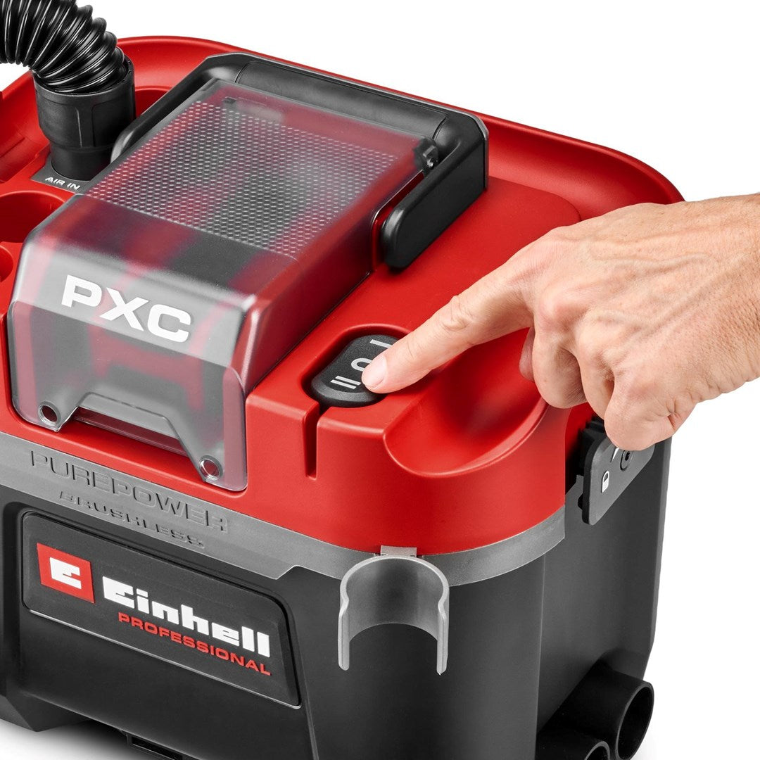 EINHELL Wet & Dry Vacuum Cleaner 2347155 - 18V, 5100 g, Dust Box