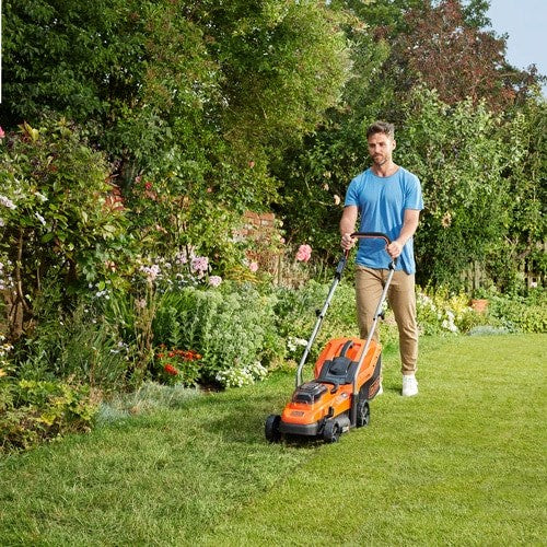 Black & Decker BCMW3318L2 Lawn Mower Cordless Battery Black Orange