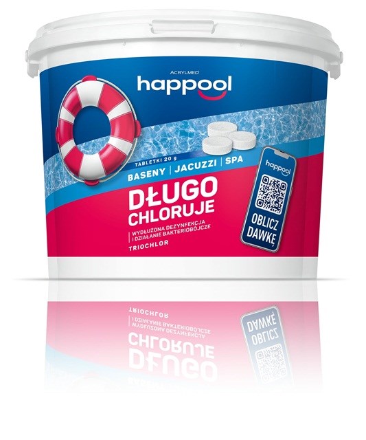 Acrylmed TRIOCHLOR Slow-release chlorine tablets  20 g / 3 kg