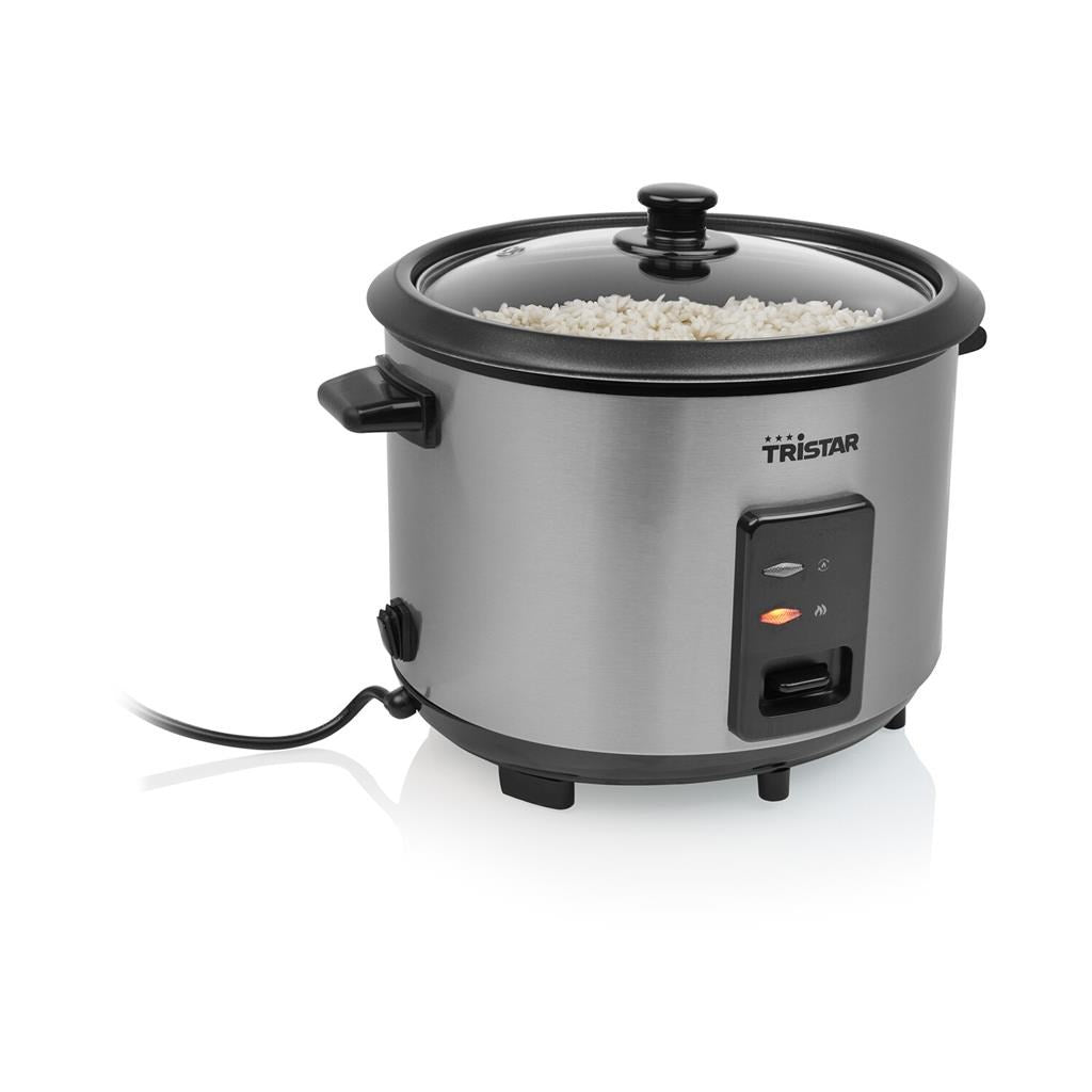 Tristar RK-6148 rice cooker 1.8 L 700 W Black  Silver