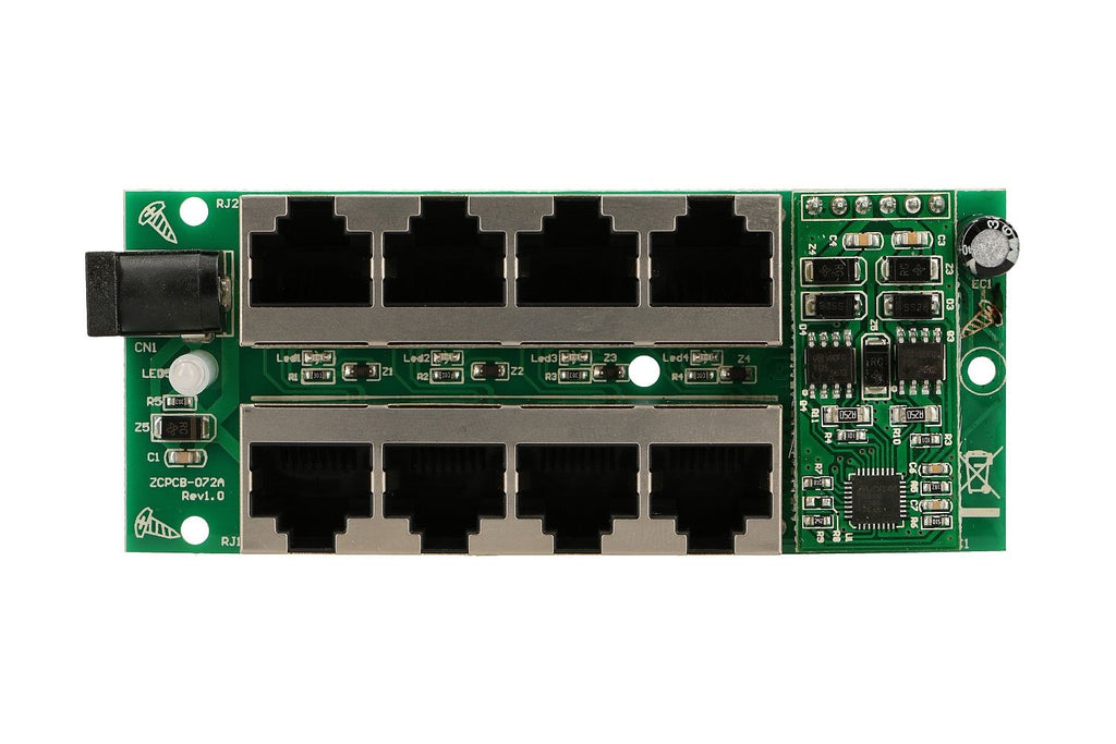 Extralink Gigabit PoE Injector 4 Portowy Active  4 ports Gigabit 802.3at/af  Mode A