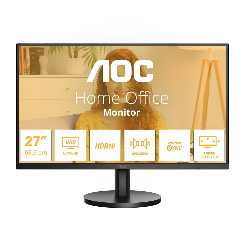 AOC U27B3A 68.6 cm (27") 4K UHD IPS Office Monitor 60Hz 4ms HDR10