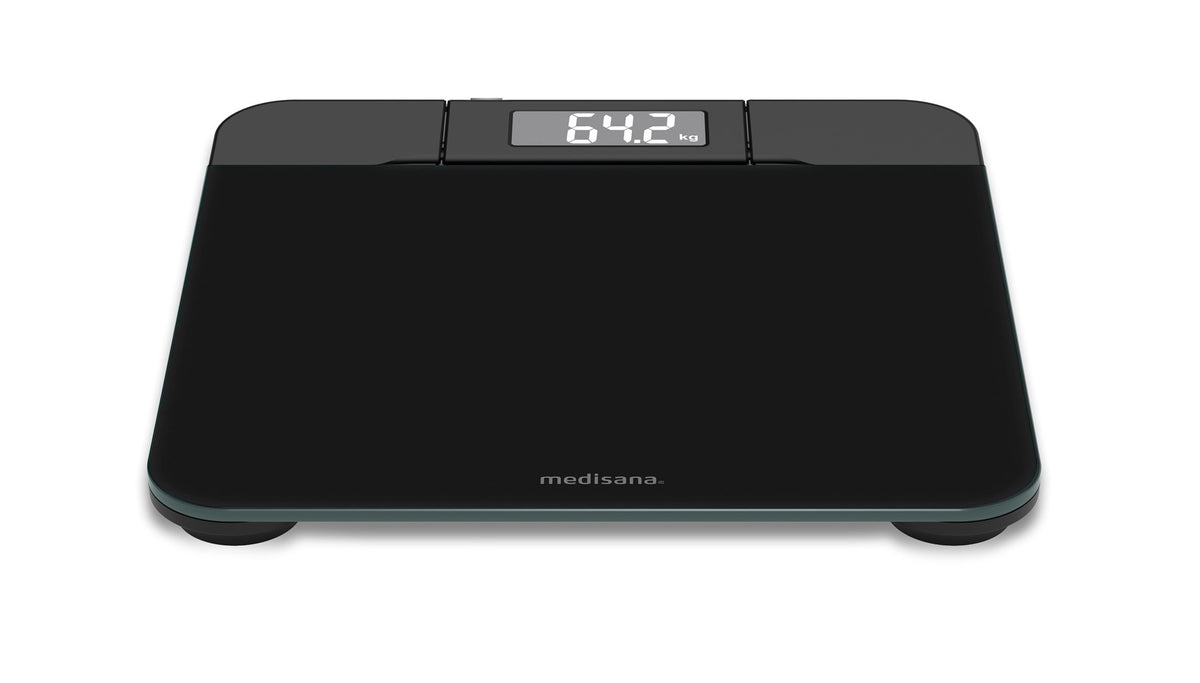 Medisana Electronic Scale 40025 - 180 kg Capacity, LCD Display, Black