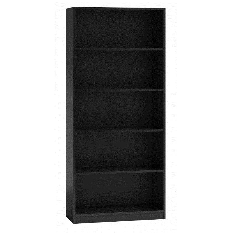 Topeshop R80 Office Bookcase Black