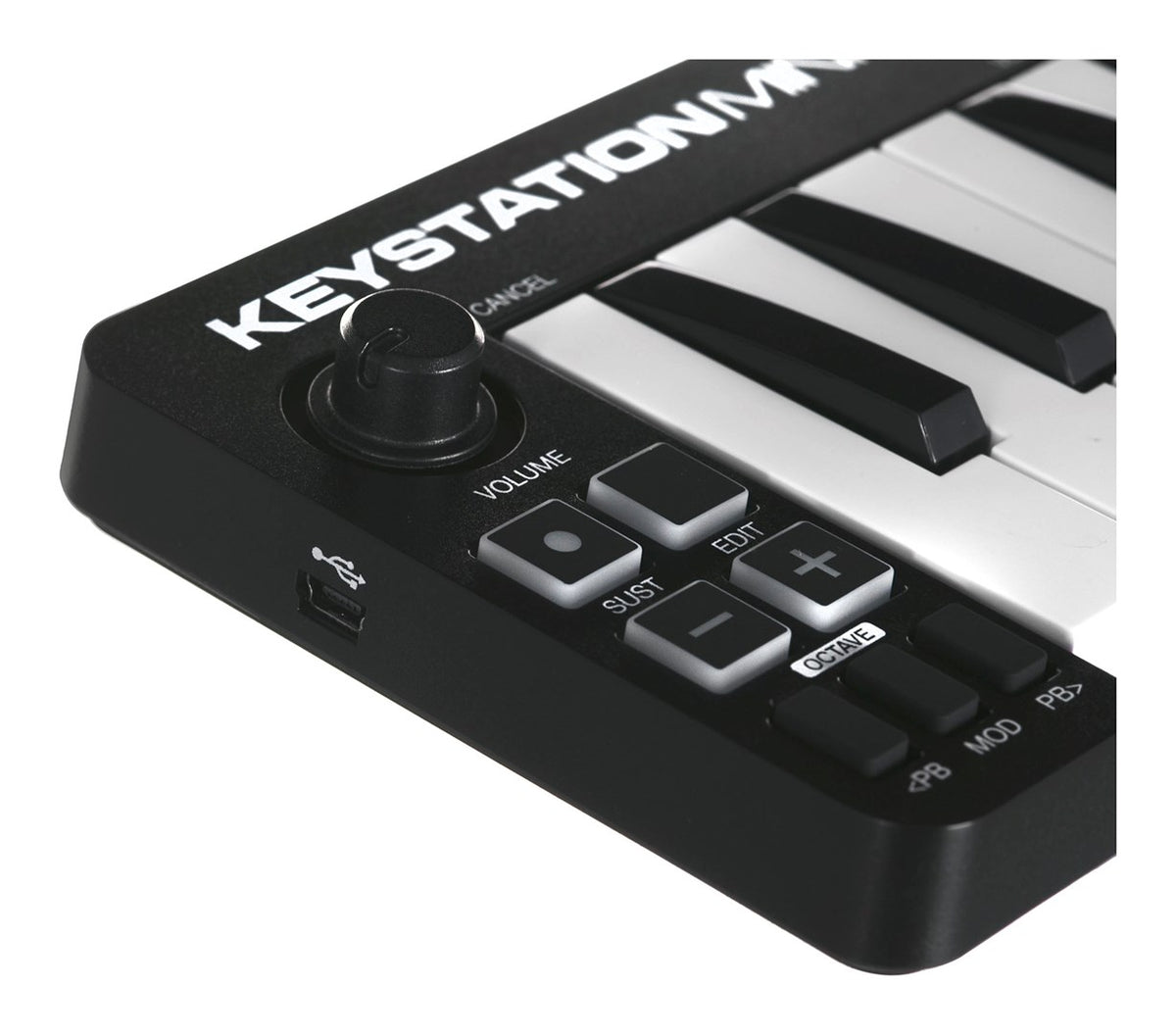 M-AUDIO Keystation Mini 32 MK3 - MIDI Keyboard 32 Keys USB Black White