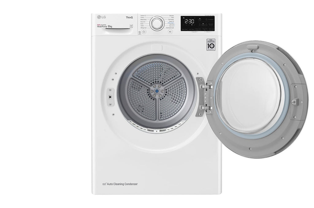 LG Tumble Dryer RH80V3AV6N 8 kg Capacity Freestanding Home Appliances
