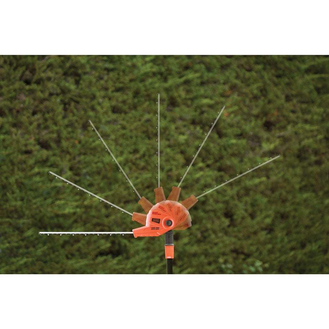 BLACK+DECKER Power Hedge Trimmer Double Blade 550W PH5551-QS