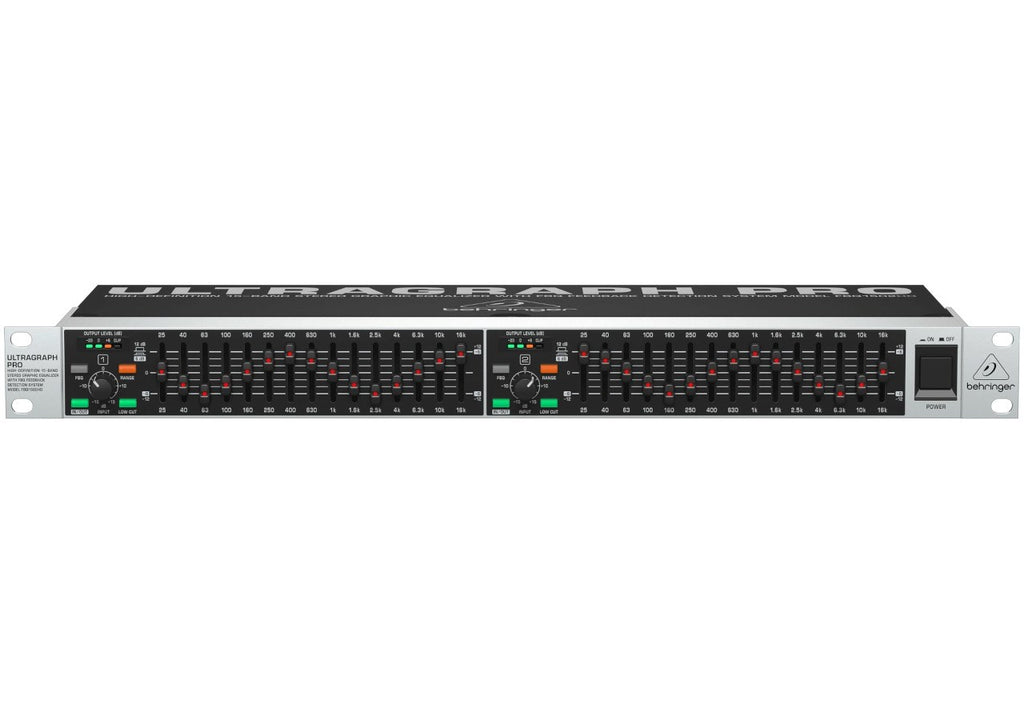 Behringer FBQ1502HD Graphic Equalizer - Professional Audio Tool