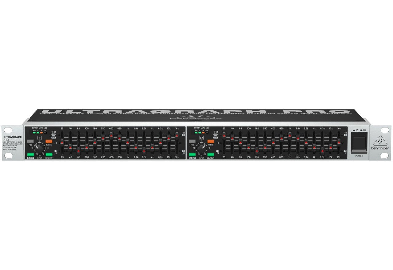 Behringer FBQ1502HD Graphic Equalizer - Professional Audio Tool