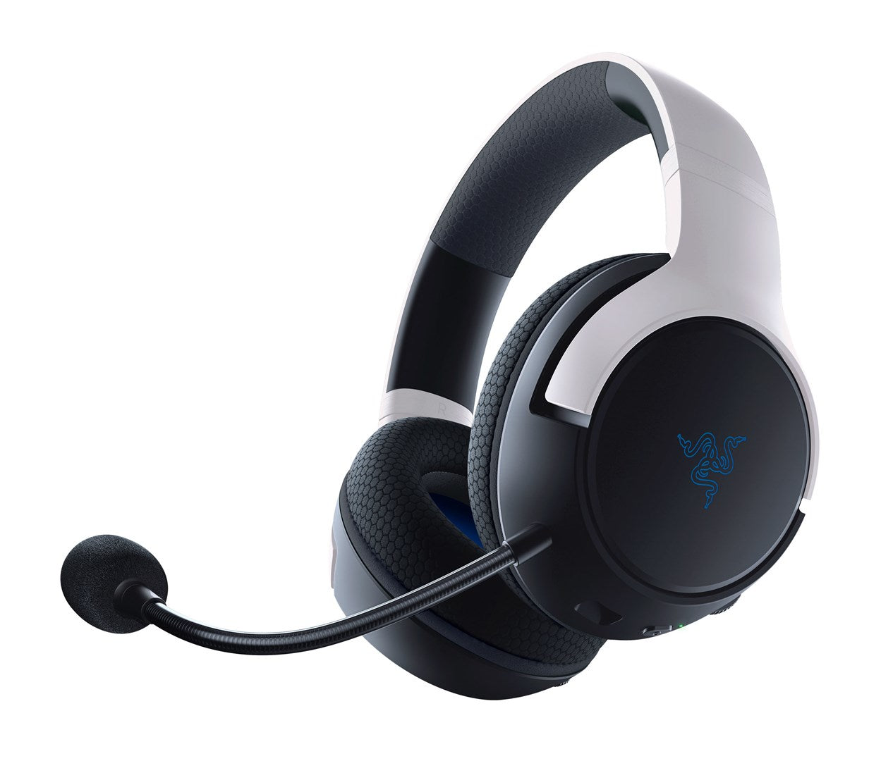 Razer Kaira HyperSpeed Wireless Headphones - Gaming - USB Type-C - Bluetooth - White - Black - Model RZ04-03980200-R3G1