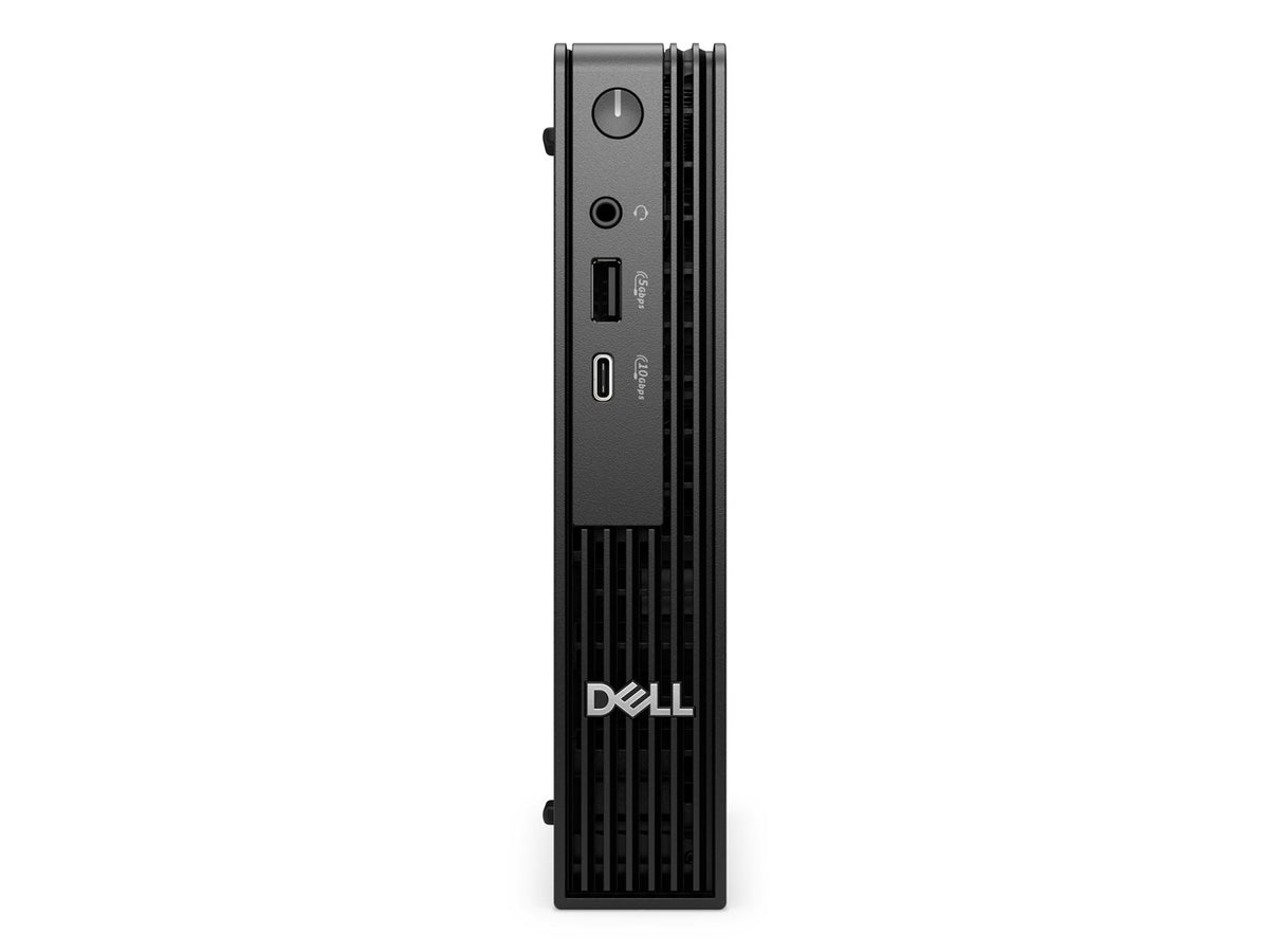 Dell Pro QCM1250 Intel Core i3-14100T Micro PC - 8GB DDR5, 512GB SSD, Windows 11 Pro, Black