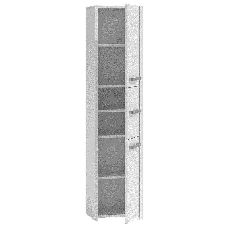 Topeshop S43 BIEL Bathroom Storage Cabinet White
