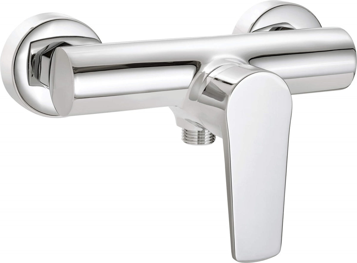 Deante Wall-Mounted Shower Faucet Chrome Tubo BUT050M