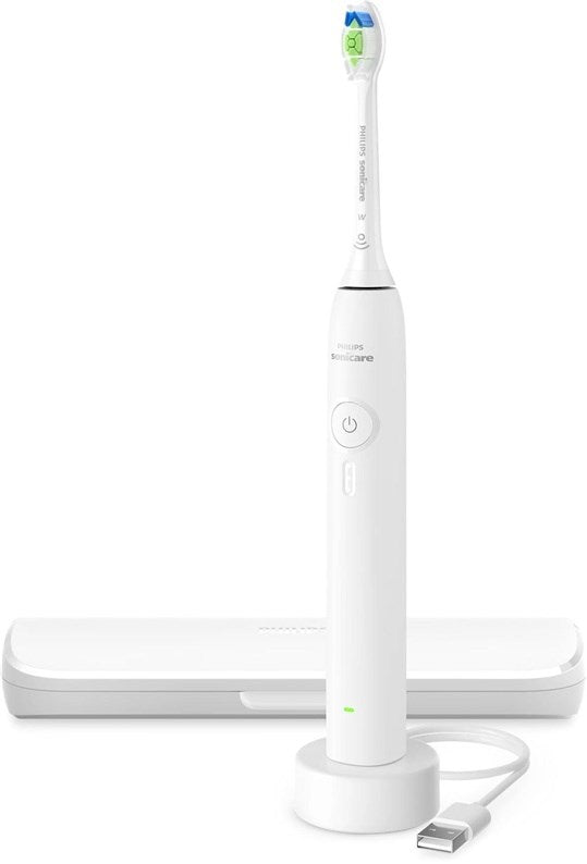 Philips Rechargeable Toothbrush HX4033/21 with 1 Optimal White Brush Head, Smart Timer