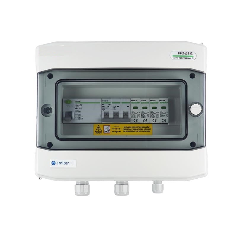 EMITER Junction Box AC Hermetic IP65 40A 3-Phase EM-453N_AC