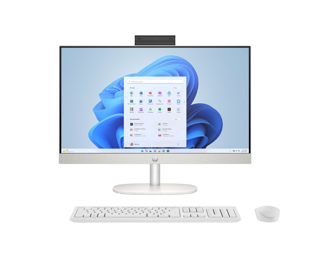 Hewlett-Packard All-in-One PC AMD Ryzen™ 7 7730U 16GB DDR4 512GB SSD 23.8" 1920 x 1080 9L732EA