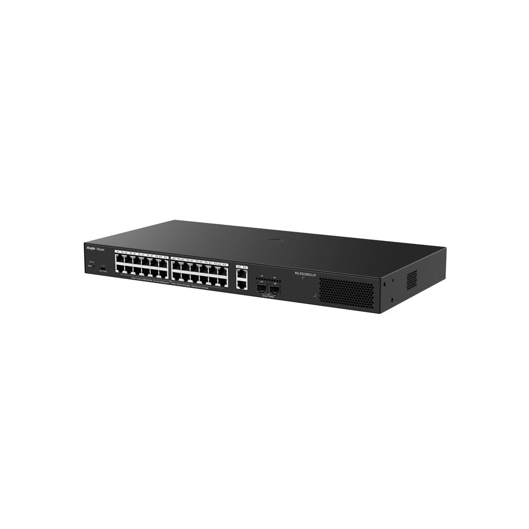 Ruijie Network Switch L2 Managed 26 Ports PoE 250 W RG-ES228GS-LP