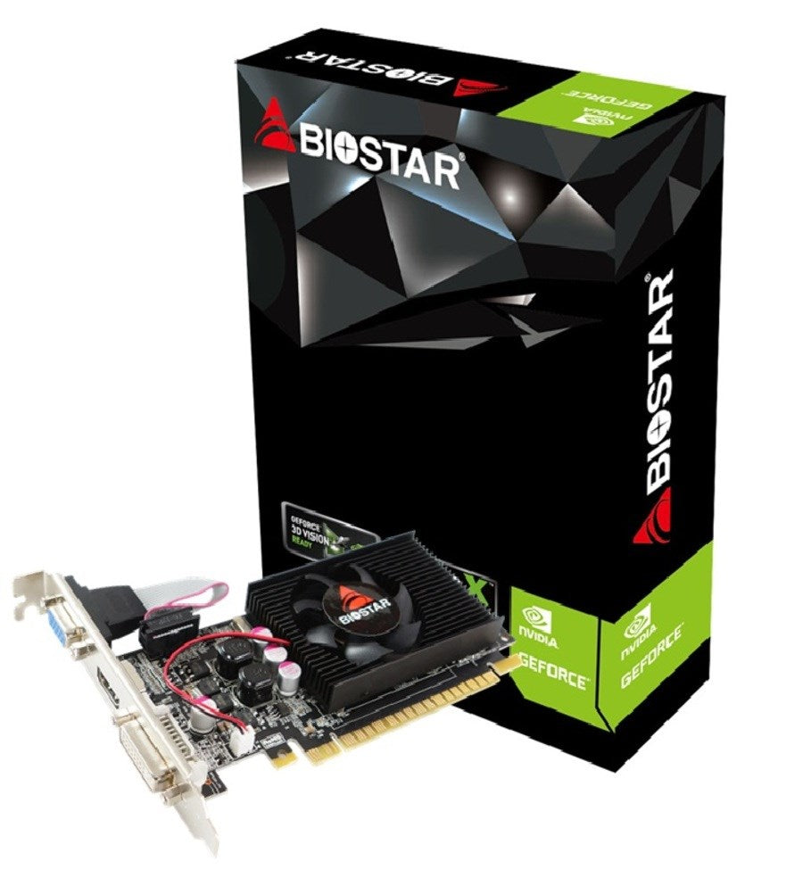 Biostar GeForce 210 Graphics Card 1 GB GDDR3