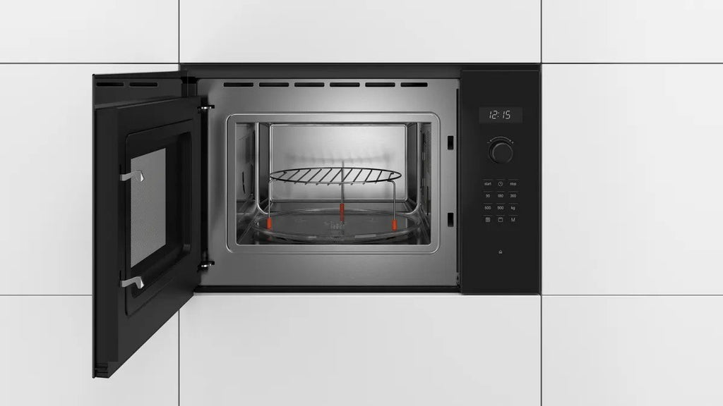 Bosch Combination Microwave Oven 900W Integrated 25L Black Stainless Steel BEL554MB0