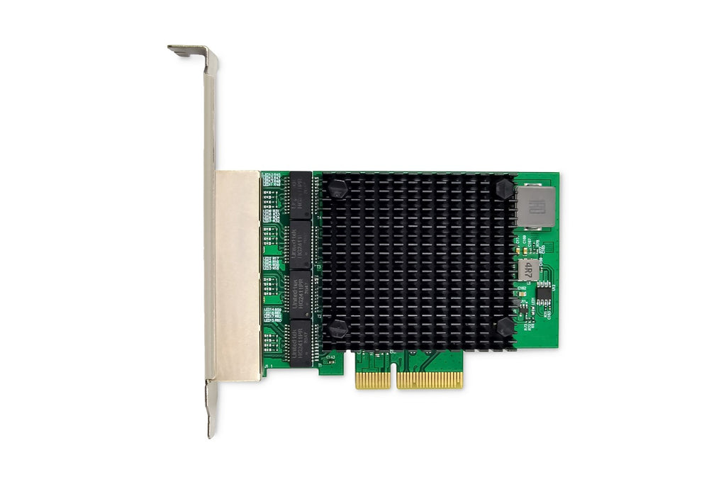 Wired Network Card Quad-RJ45 2.5GbE PCIe