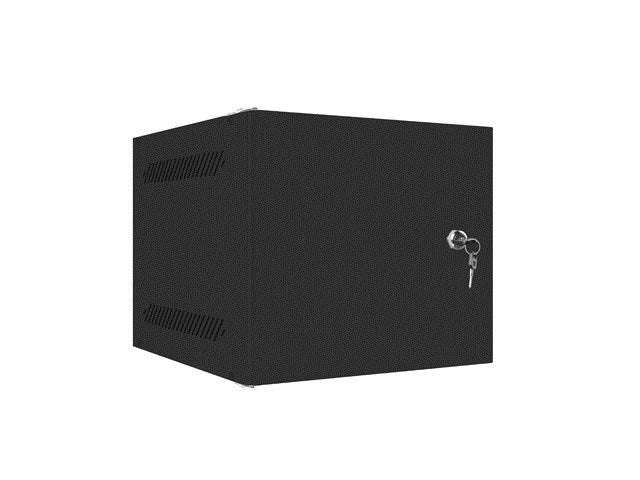 Lanberg Wall Mounted Rack Cabinet 4U IP20 Black WF10-2304-00B