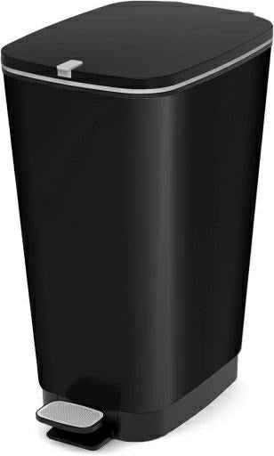 KETER Waste Bin 60 L Black Pedal Model 237471
