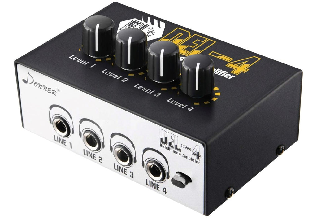 DONNER Headphone Amplifier 720 g 145 mm x 155 mm x 74 mm Model DONNER DEL-4