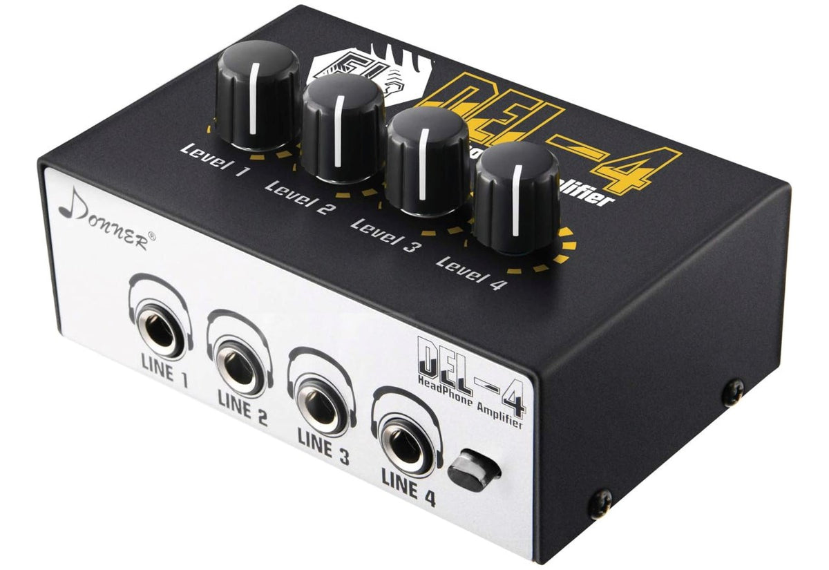DONNER Headphone Amplifier 720 g 145 mm x 155 mm x 74 mm Model DONNER DEL-4