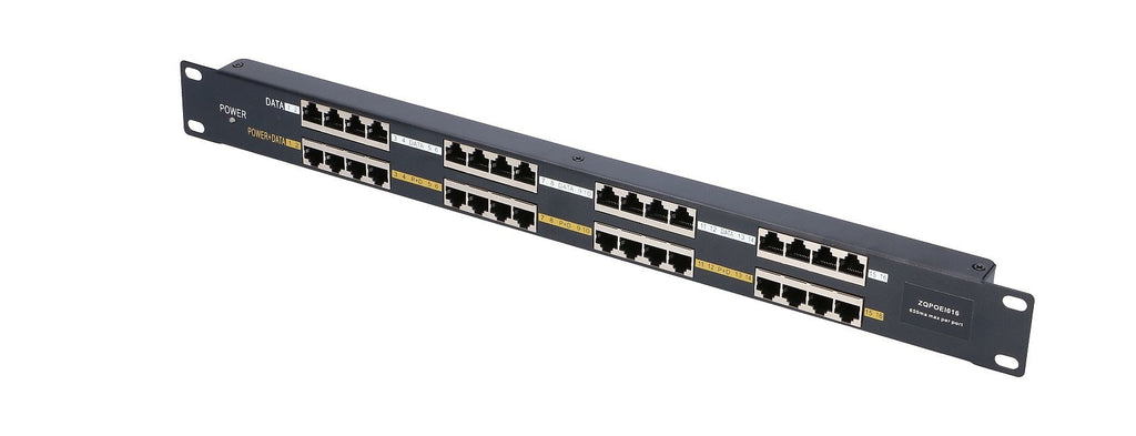 Extralink 16 Ports PoE Injector 16x 100Mbps RJ45 Rack