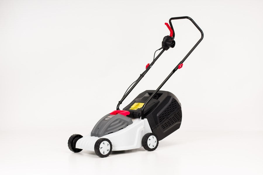 NAC LE12-32-PI-J Electric Lawn Mower 1200W 32 cm Cutting Width Induction Motor