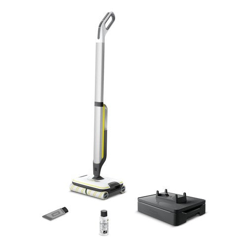 Kärcher FC 7 PLUS Electric Mop Battery Wet Bagless Silver 2.85 Ah