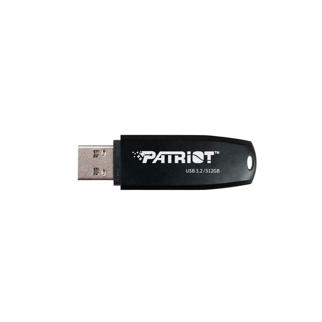 Patriot Xporter Core 512GB USB 3.2 Gen 1 Pendrive Black 80MB/s PSF512GXRB3U