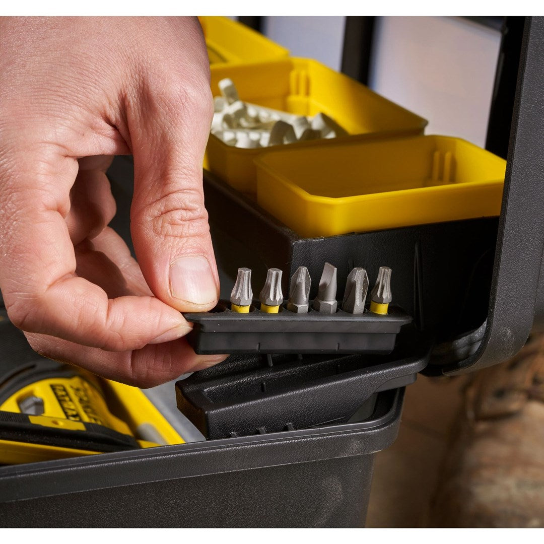 Stanley FMST1-75791 small parts/tool box Metal  Plastic Black