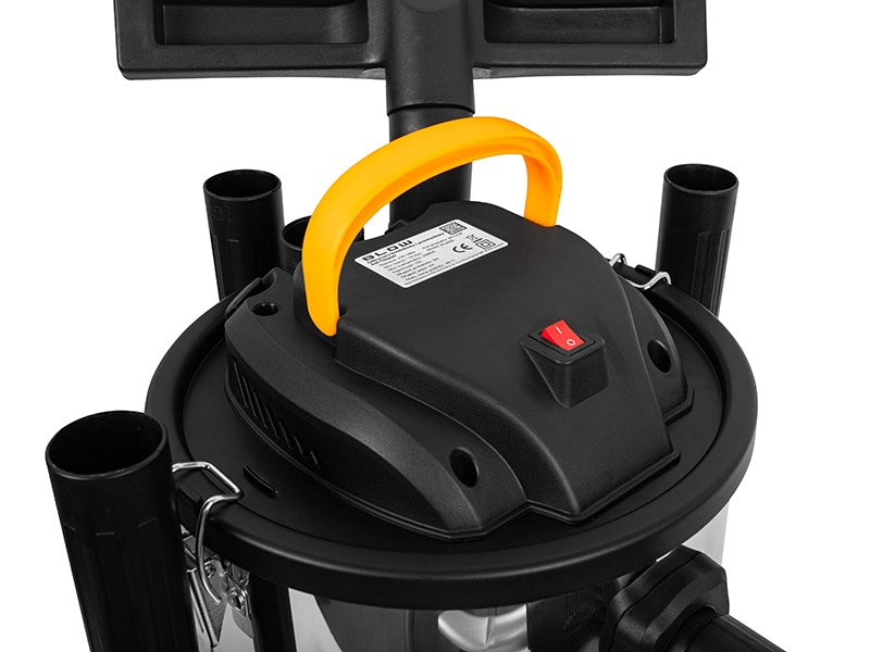 BLOW AC2000 Fireplace Vacuum Cleaner 2000W 15 L Dry & Wet Stainless Steel 44-523#