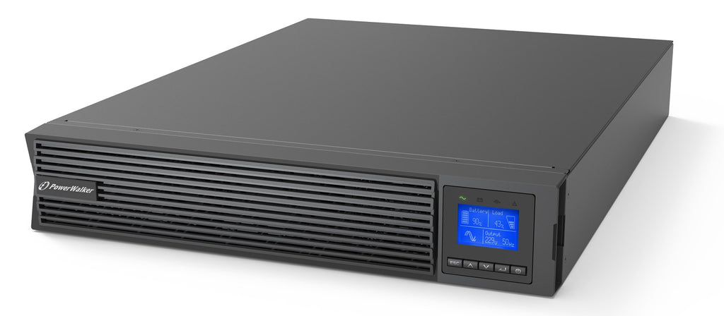 PowerWalker VFI 3000 ICR IoT UPS Double-conversion 3 kVA 3000 W 9 AC outlets