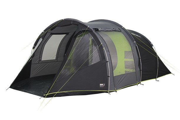 High Peak Paros 5 Green  Grey Tunnel tent 11566