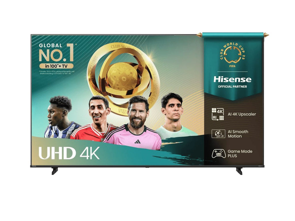 Hisense 43A6Q - 43" LED TV - 4K UHD 3840x2160 - HDR10+ - Smart TV - 3xHDMI 2.1 - WiFi